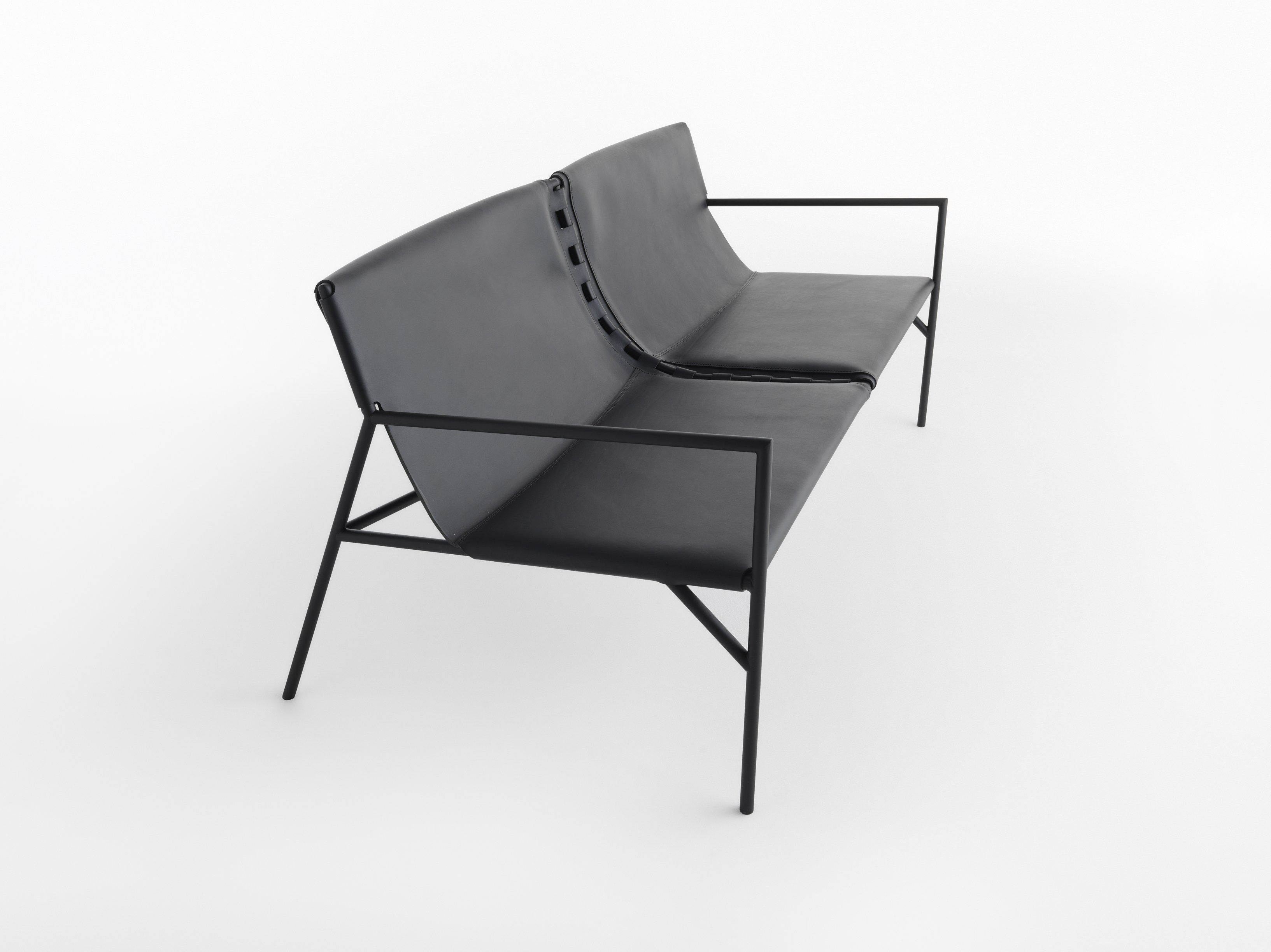 2-местный кожаный диван Casamania & Horm Tout le Jour ARCH-00104201 - Вид №2