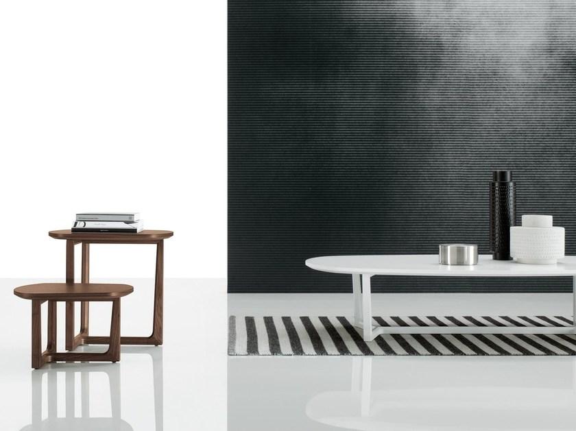 Poliform Низкий деревянный журнальный столик для гостиной sun-id-1462036 - Вид №3