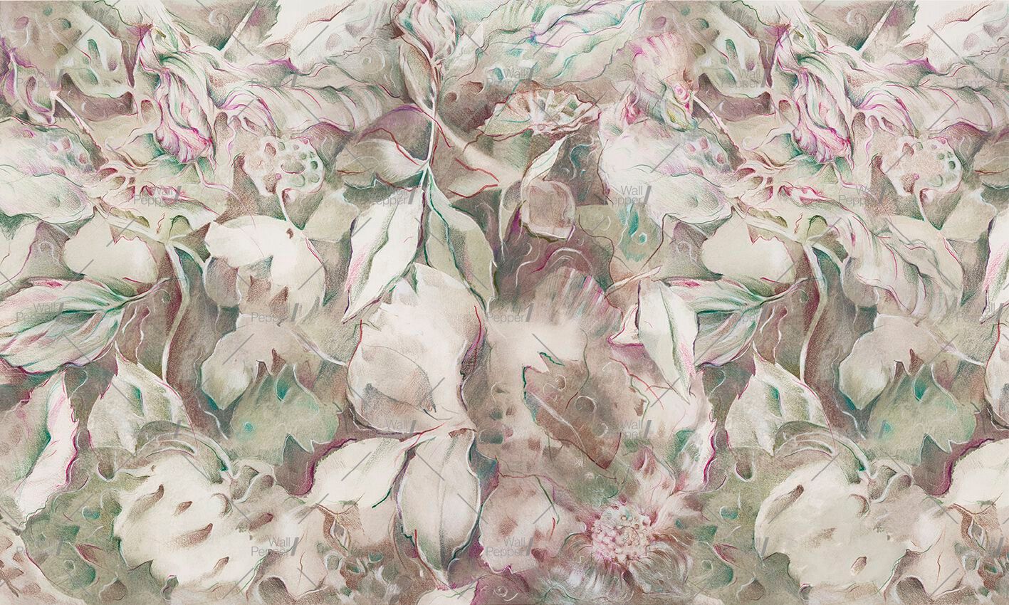 Carta da parati PVC free, eco-friendly, lavabile WallPepper IL GIARDINO DI NINFA ARCH-00133703 - Вид №1