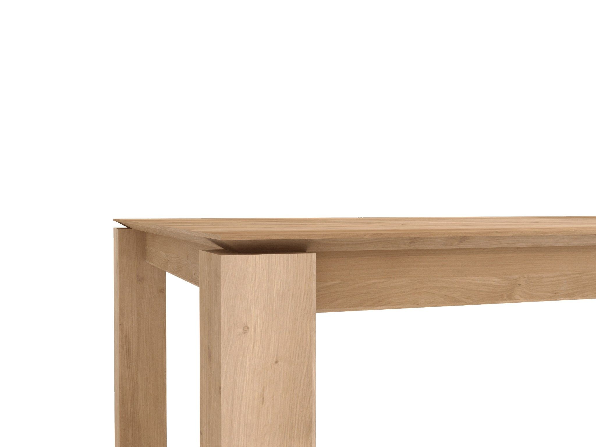 Прямоугольный обеденный стол из массива дерева Ethnicraft Slice ARCH-00081902 - Вид №3
