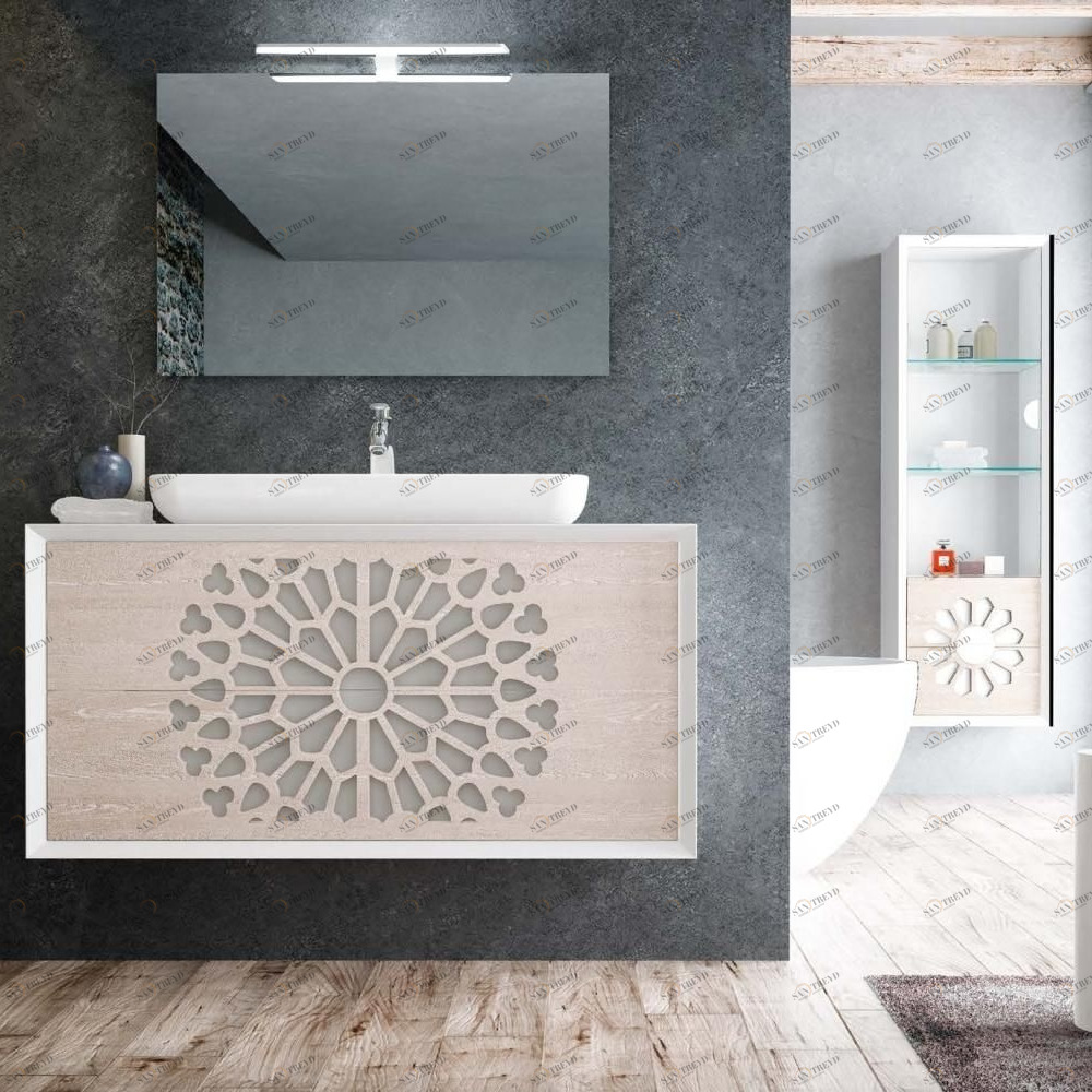 Avila Dos Тумба подвесная с раковиной NOVA 70x43 Color 70+R6 SUE LUX Stylish 27071220120442N70R6