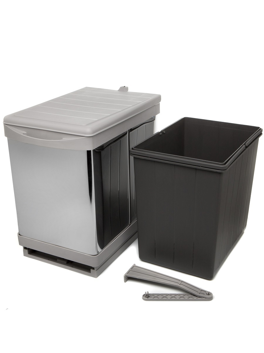 Контейнер для мусора на дверцу Navako Beta 350/16 Beige Grey NAVAKO 10360 - Вид №2