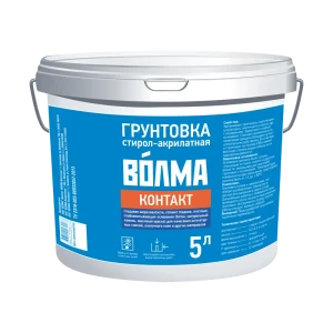 Грунтовка Волма Контакт 5 л 12592912 STLM-2156537