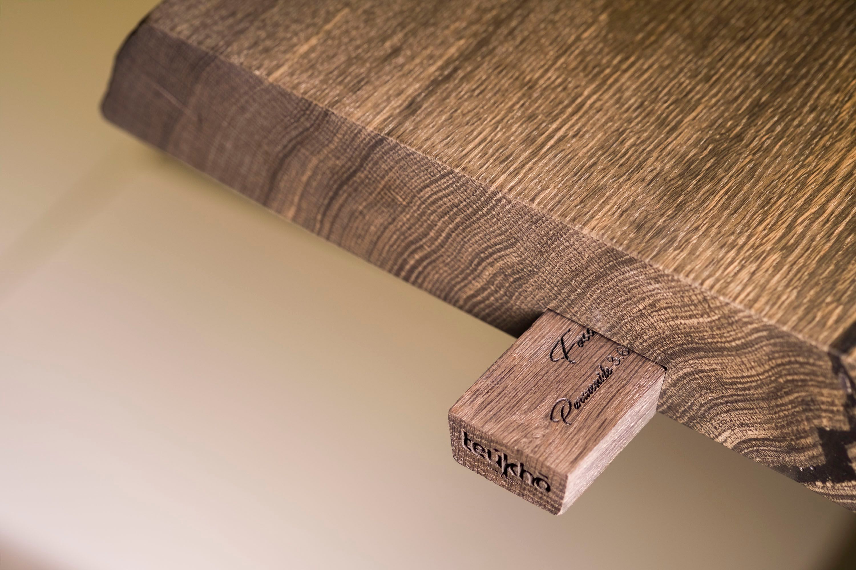 Прямоугольный стол из ископаемого дуба Teúkhō PARMENIDE ARCH-00081932 - Вид №3