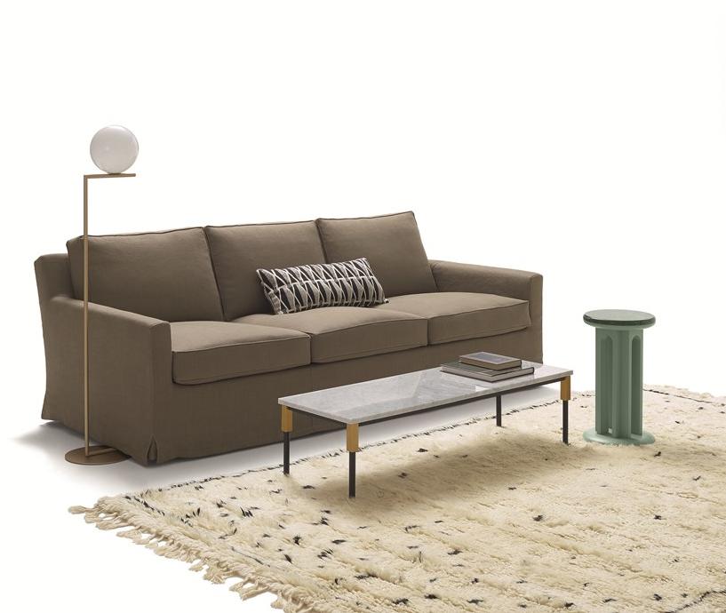 arflex Низкий прямоугольный журнальный столик из мрамора Match sun-id-1402474 - Вид №2