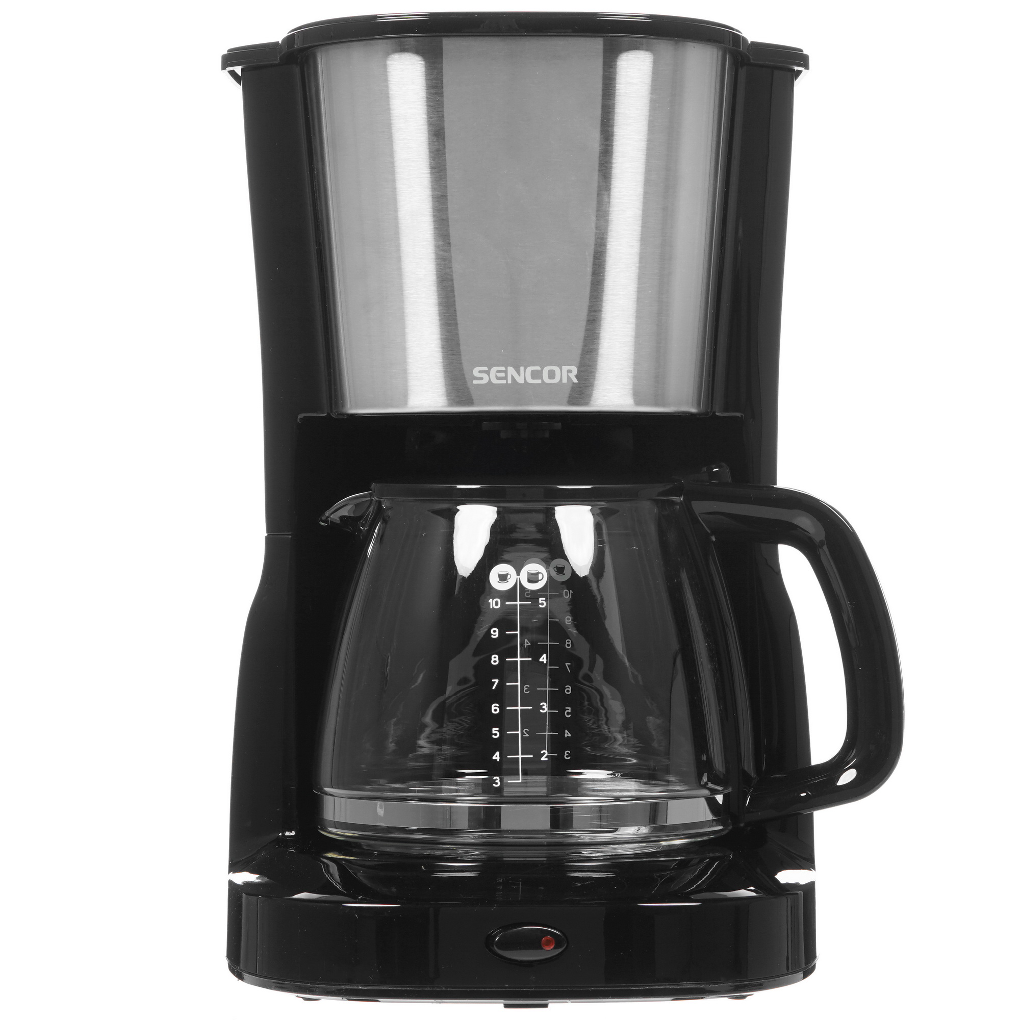 8158116 Кофеварка капельная Sencor SCE 3050SS черный STDN-0054895 - Вид №1