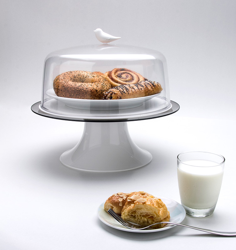 Тортовница зеленая Sparrow QUALY  00-3869535 Зеленый  - Вид №3