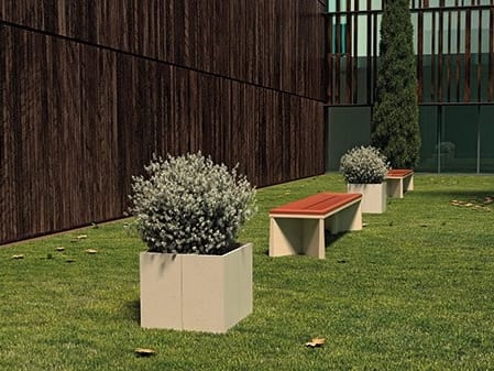 Квадратный плантатор ULMA Architectural Solutions LUR ARCH-00082622