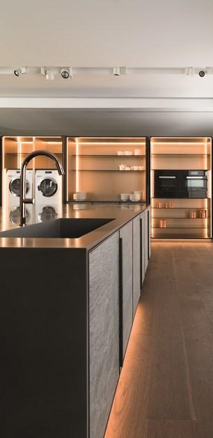 GAMADECOR Дубовая кухня с островом Emotions - kitchens sun-id-1448996 - Вид №4