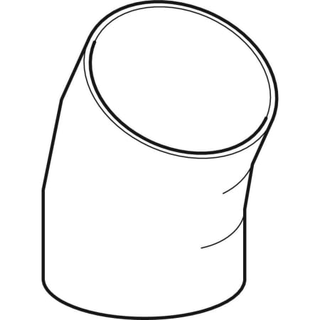 370.015.16.1 Отвод сегментный Geberit PE Geberit  - Вид №10