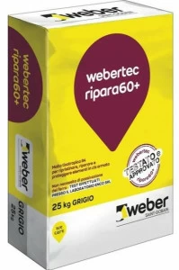 Saint-Gobain Weber Тиксотропный раствор нормального схватывания для реставрации Webertec