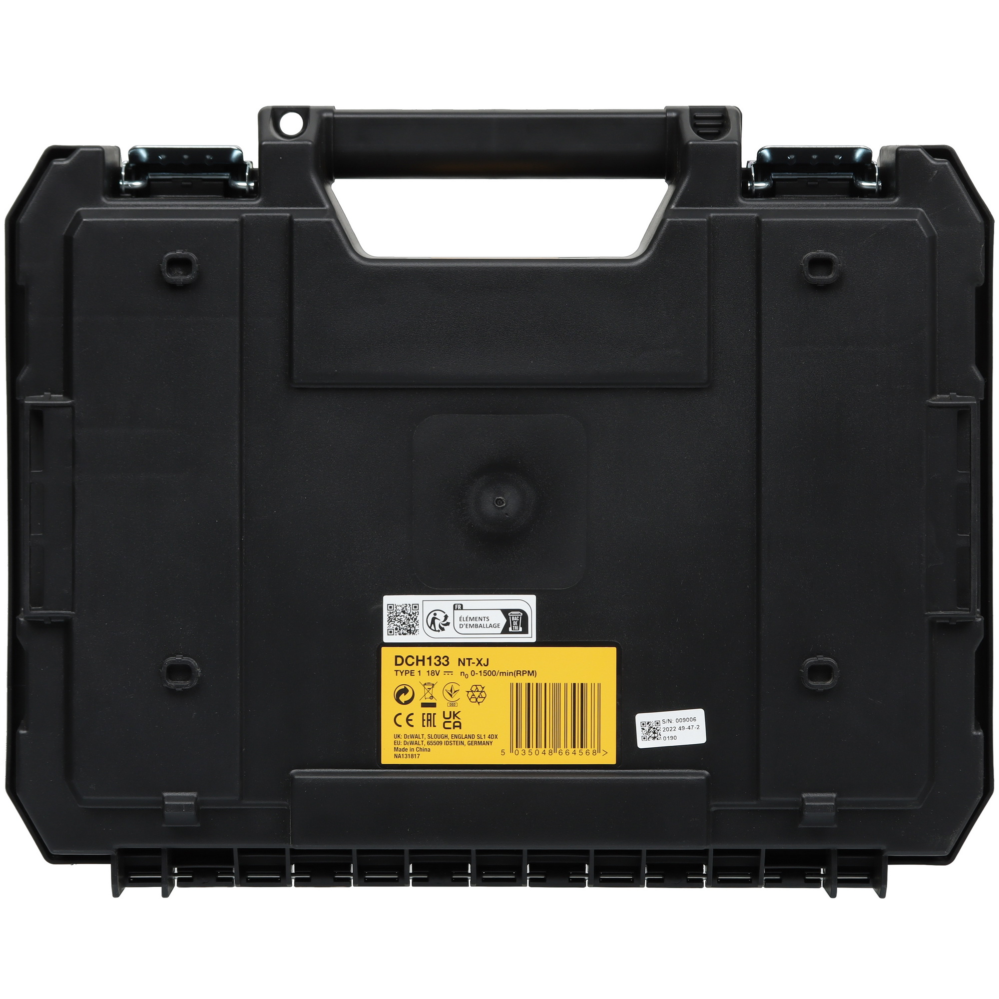 Перфоратор DeWalt DCH133NT XR FLEXVOLТ 18/54V , Без ЗУ, Без АКБ 5443649 STDN-0012543 - Вид №6