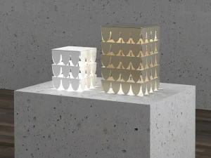 NEXO LUCE Настольная лампа из алюминия Oxen table lamp 7004d1 / 7004d2