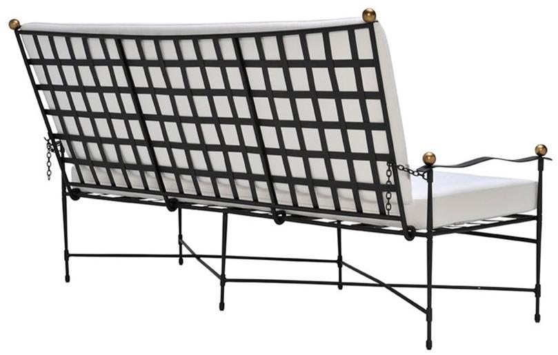 JANUS et Cie 3-местный раскладывающийся садовый диван из нержавеющей стали Amalfi sun-id-1514592 - Вид №3