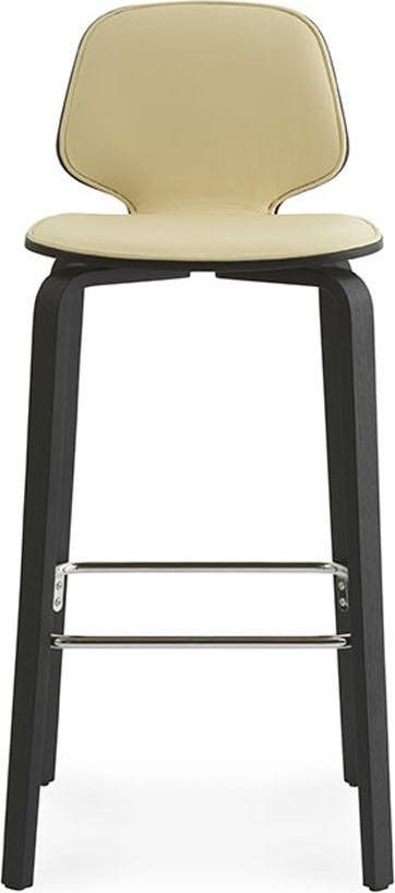 601627 My Chair Barstool 75 см Передняя обивка Черный / Ультра кожа Normann Copenhagen  - Вид №1