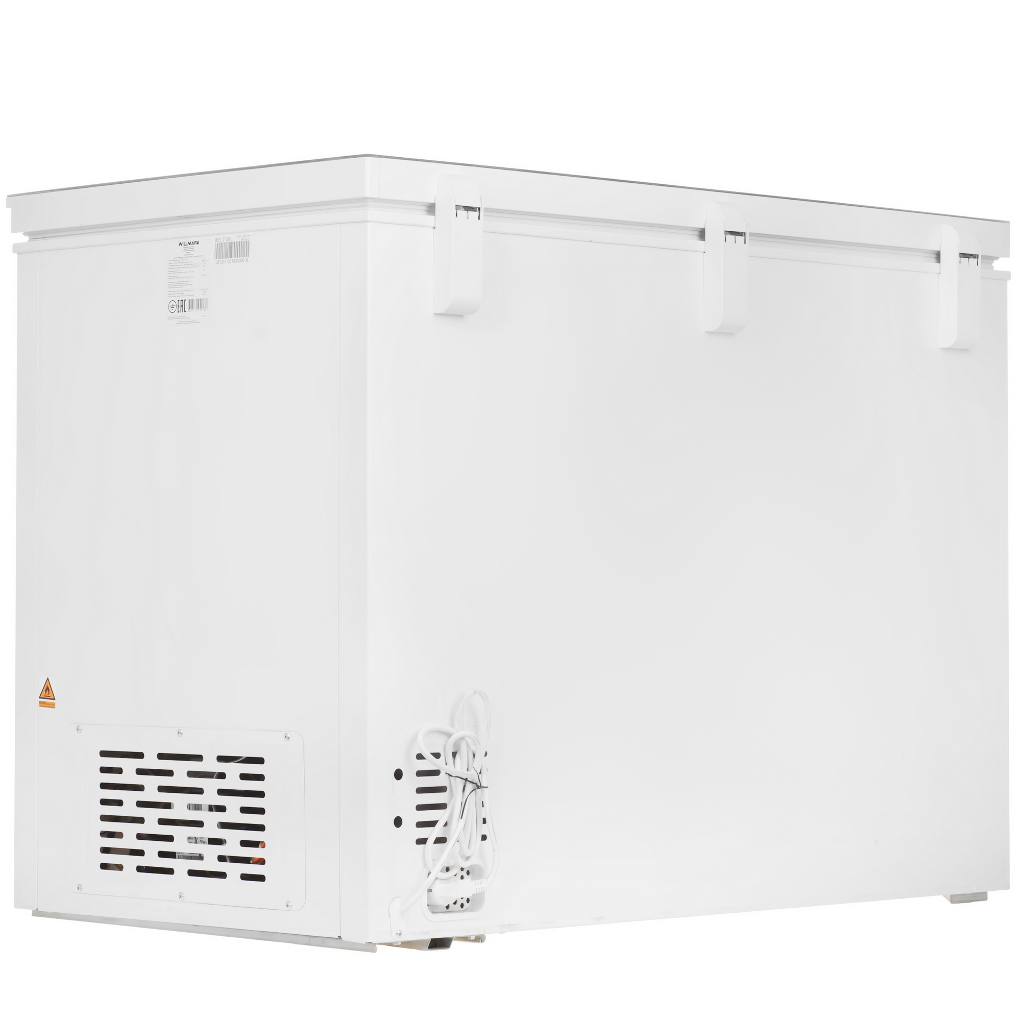 9194076 Морозильный ларь WILLMARK CF-380G белый STDN-0092642 - Вид №4