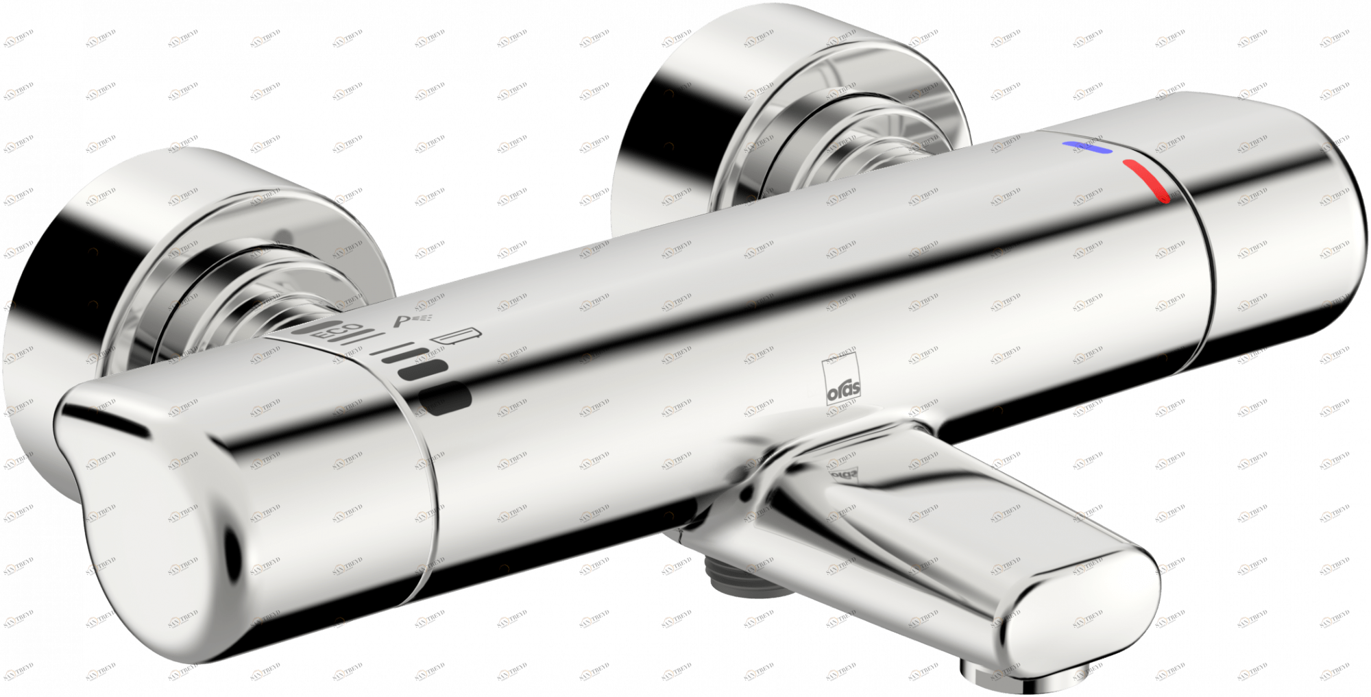 Oras 5762G Смеситель для душа и излив 5762G Care Хром 