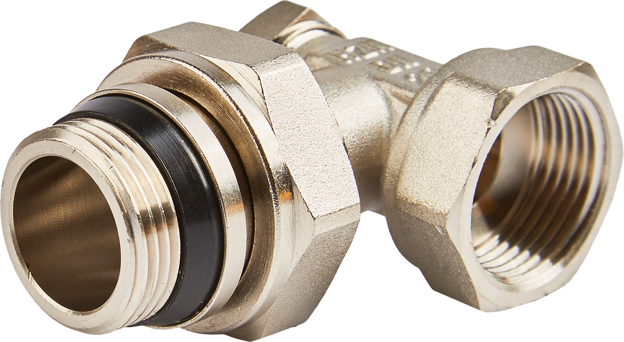 Угловой запорный клапан HEIZEN 3/4" для систем отопления и водоснабжения 85458124 STLM-0062869 - Вид №1