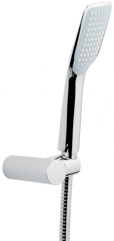 142CR Ручной душ 142: лейка, шланг, крепеж, цвет хром EMMEVI 