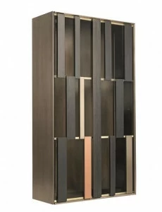 Shake Модульная деревянная стенка для хранения вещей со встроенным освещением