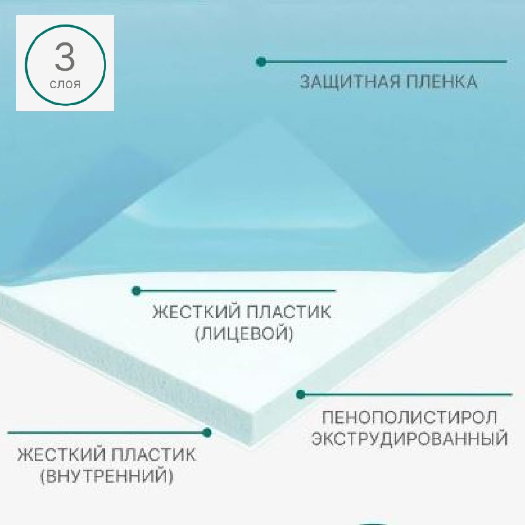 Сэндвич-панель Stella 3000*250*10мм (упак. 3 шт.) STSR-1956 - Вид №2