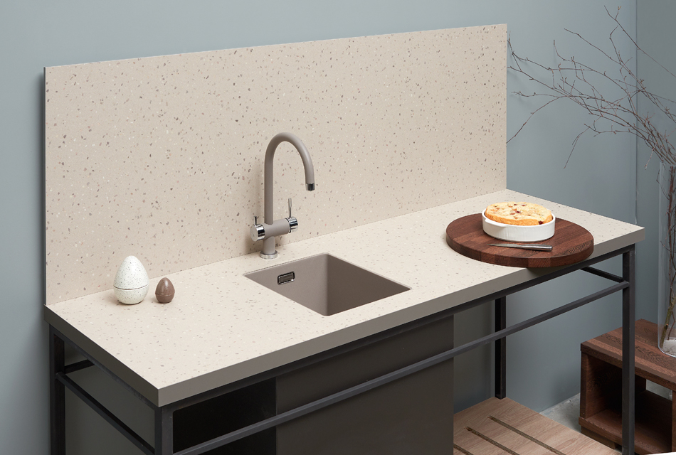 Столешницы для кухни - Жемчужный терраццо LIGRON LIST355 2113 - Вид №9