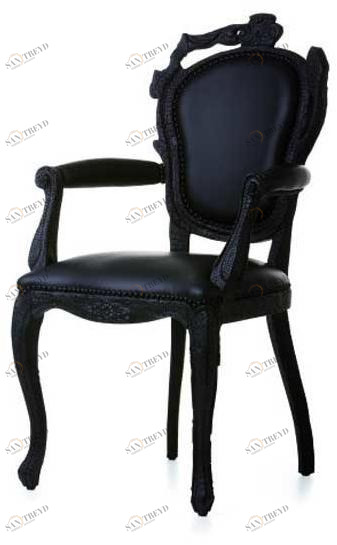 moooi Деревянный стул с подлокотниками Smoke sun-id-1451677