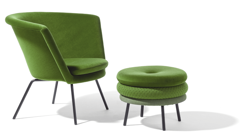 Кресло с подлокотниками Richard Lampert H57 ARCH-00127323 - Вид №1