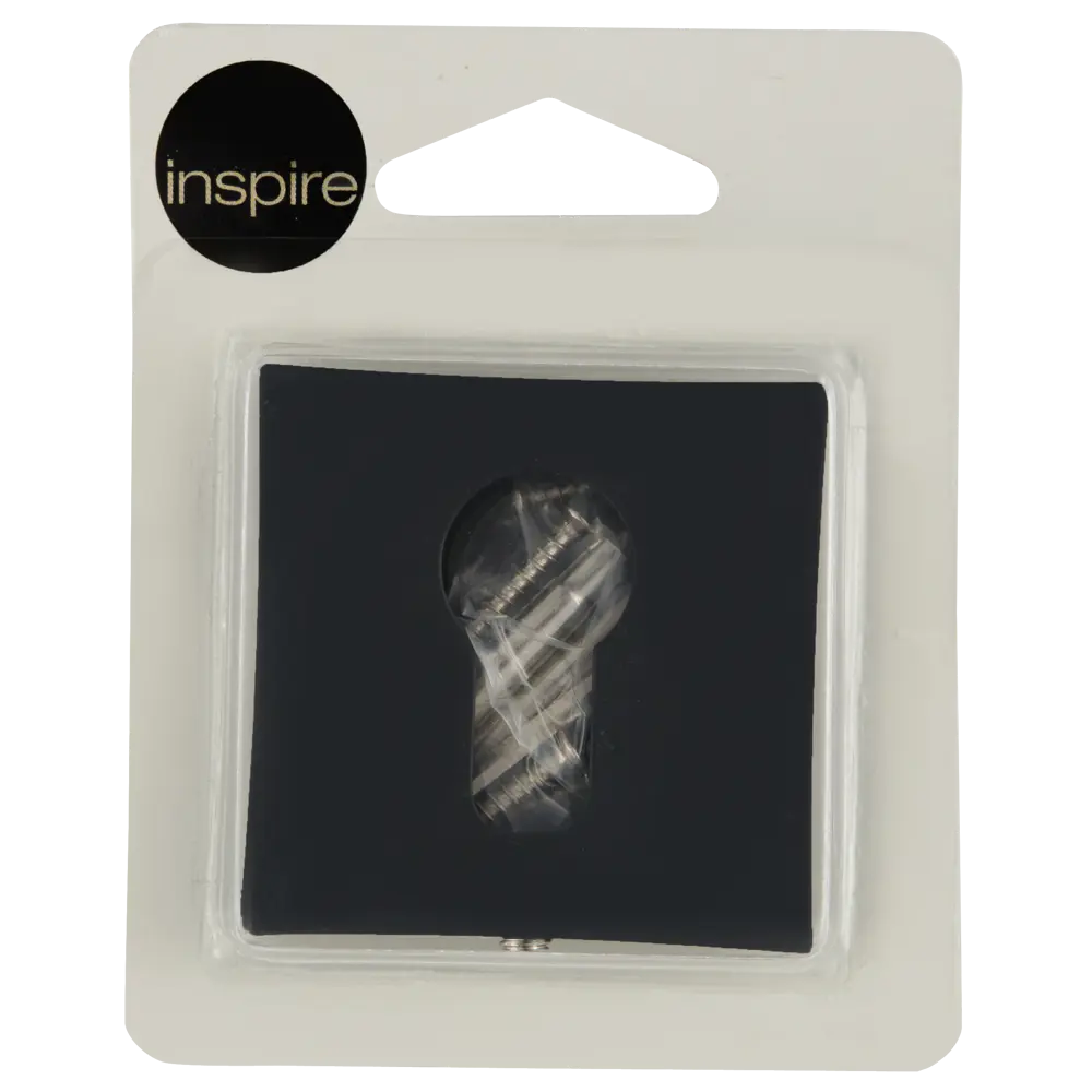 Накладка на цилиндр Inspire Abby/Manuela цвет чёрный матовый 2 шт. 82233649 STLM-2180918  - Вид №3