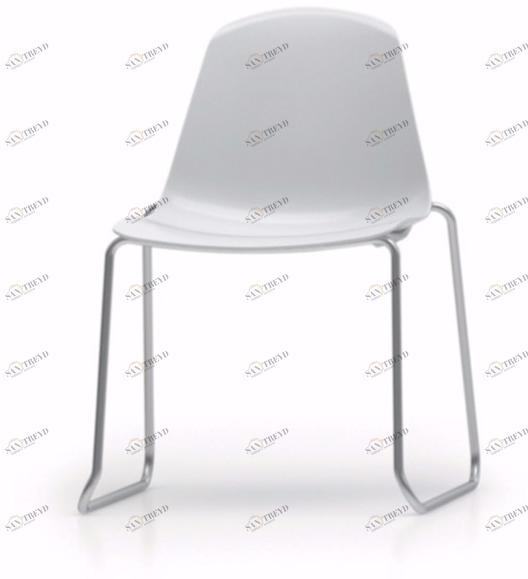 Luxy Стул из полипропилена, штабелируемый салазками Epoca sun-id-1430000