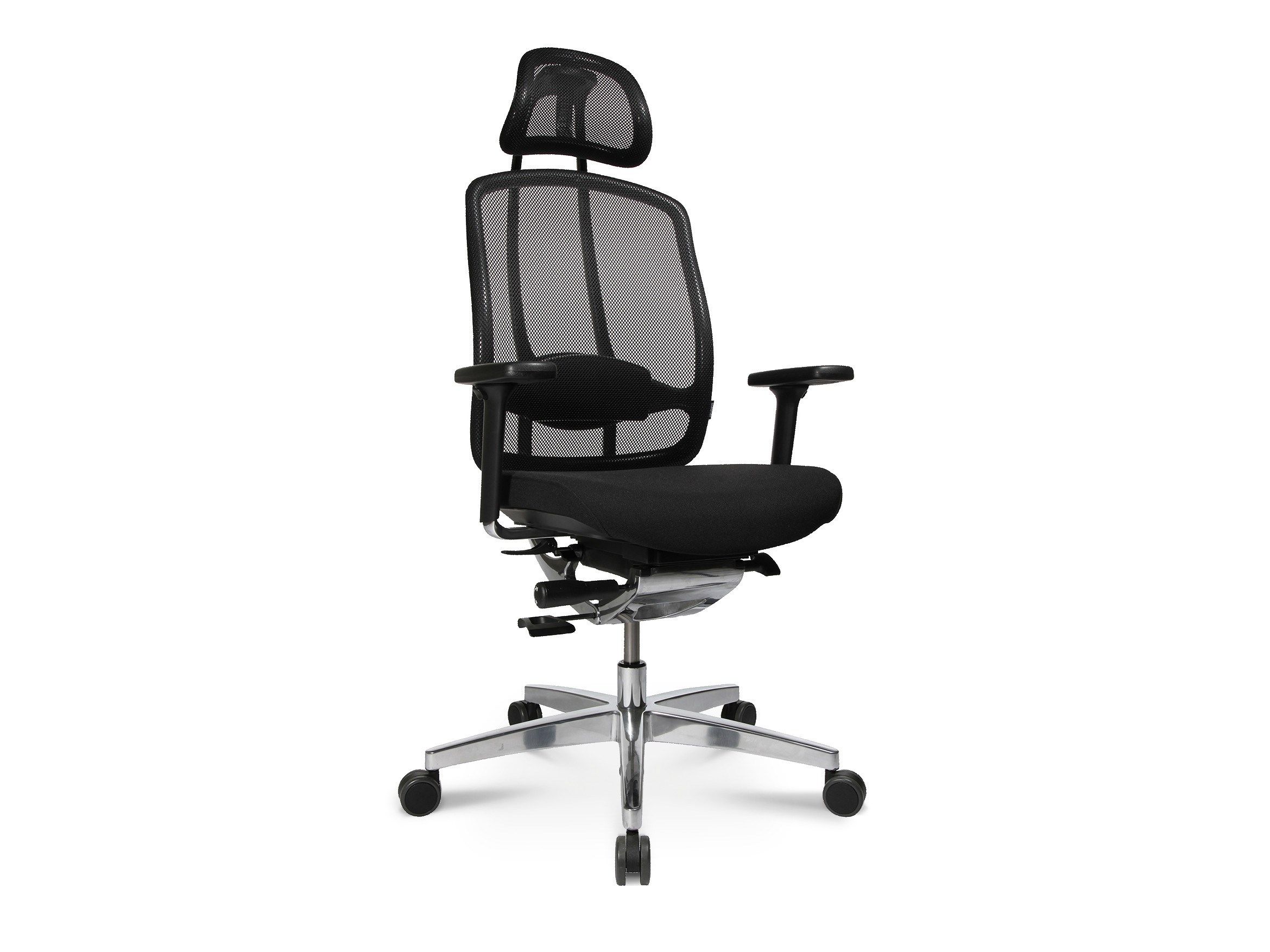 Сетчатый регулируемый по высоте поворотный операционный офисный стул Wagner AluMedic ARCH-00047612 - Вид №4