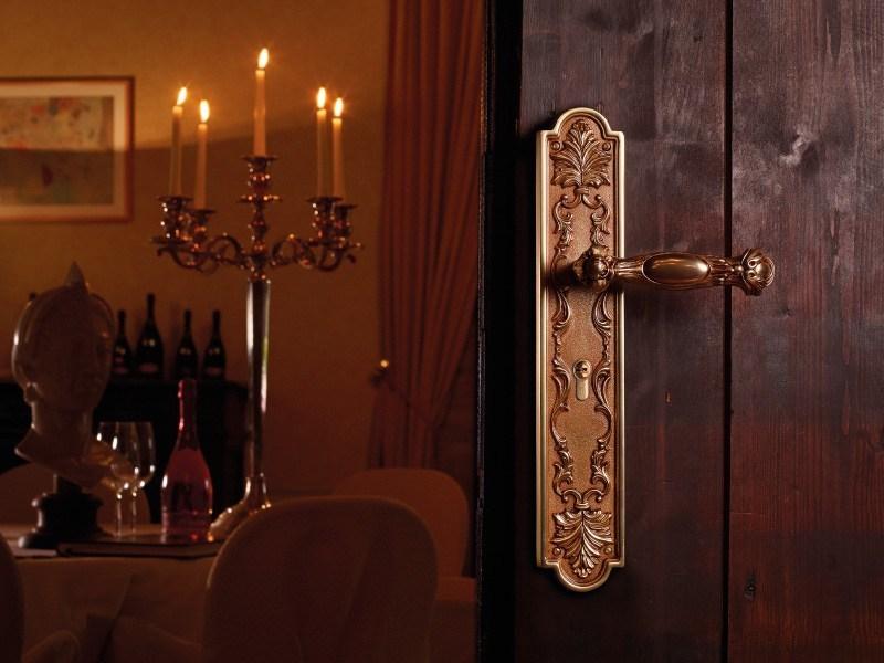 LINEA CALI' Латунная ручка в стиле барокко с кристаллами swarovski® Queen sun-id-1472245 - Вид №1