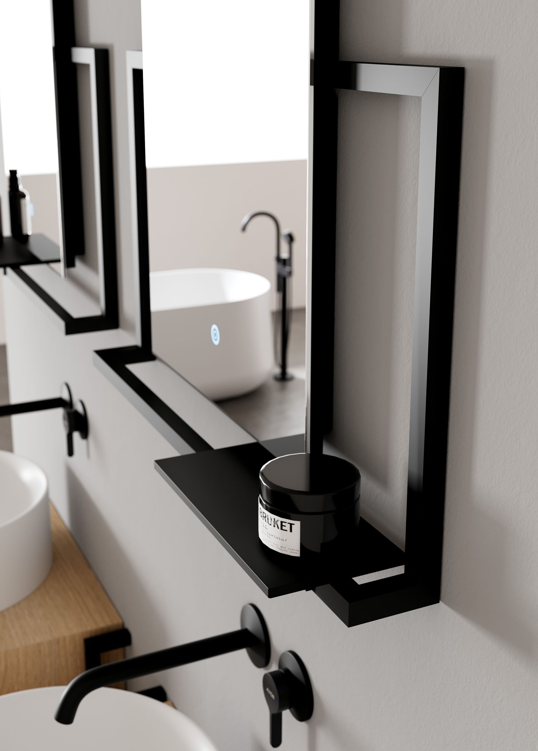 Одноместный умывальник Scarabeo Ceramiche Picture ARCH-00076692 - Вид №3