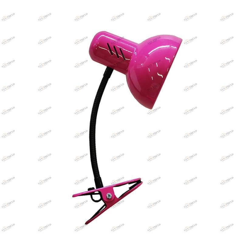 Лампа настольная сиреневая на прищепке Seven Fires "Эир" 72001.04.47.01 SEVEN FIRES ЭИР 00-3907994 Фиолетовый 