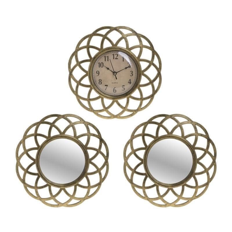 6820284.0011 ЧАСЫ НАСТЕННЫЕ И 2 ЗЕРКАЛА TO4ROOMS  - Вид №1