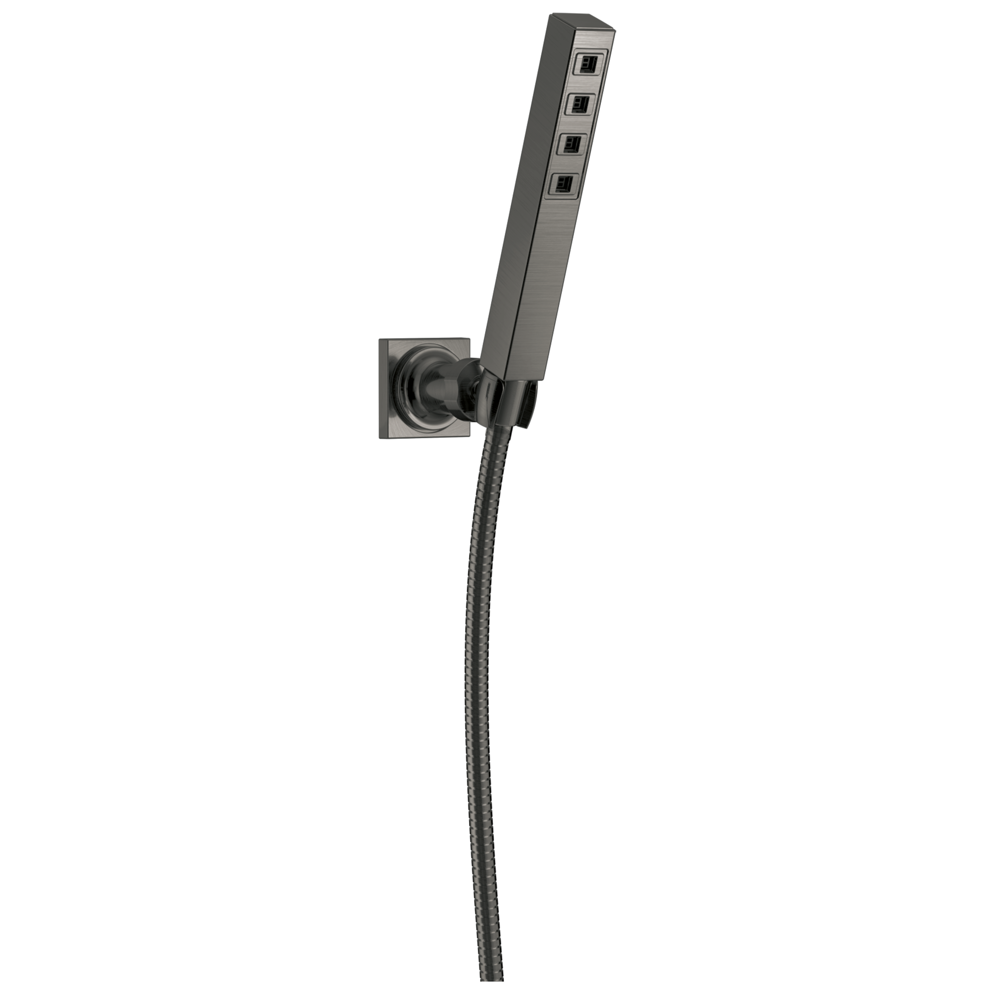 55567-SS H2Okinetic® Ручной душ с регулируемым креплением на стену с одинарной настройкой Delta Faucet Universal Showering Нержавеющая сталь 