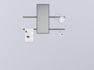 SWSTR-CM+SWSPR-NM+SWSPI-NM+SWM10-BI+SWM20-BI+SWSCR-BI прямоугольный стали cielo Siwa
