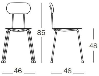 Magis Штабелируемый стул из полипропилена Mariolina sun-id-1397542 - Вид №16
