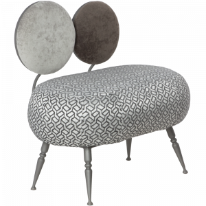 14034 Банкетка Французик Люкс Грей BOGACHO