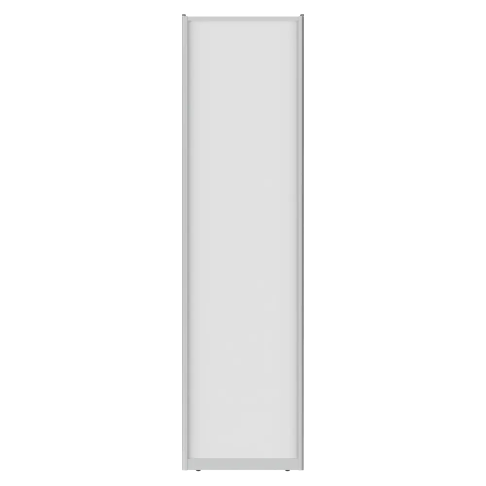 Дверь-купе KONSENSA 225.5x60.4 см МДФ цвет белый профиль матовое серебро STLM-2004791 - Вид №1