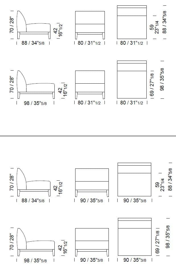Тканевое кресло Borzalino Greg ARCH-00007031 - Вид №2