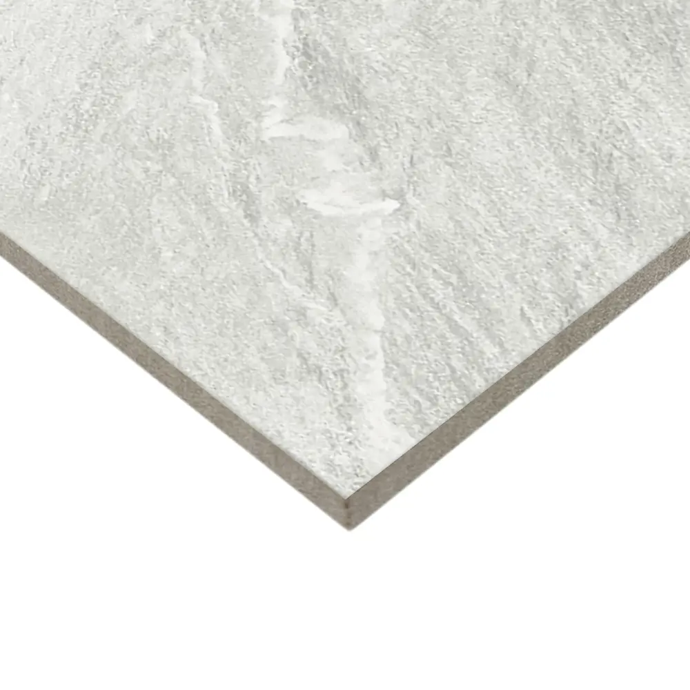 Глазурованный керамогранит Alma Ceramica Tiberio 70 20x90 см 1.62 м² матовый цвет светло-серый 89456756 STLM-2140657 - Вид №3