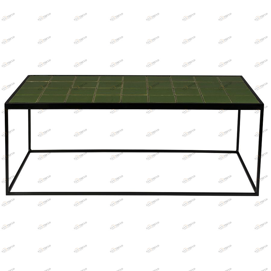 Стол кофейный Glazed, зеленый Zuiver 2300140