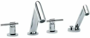 rvb Комплект для ванны с ручным душем на 4 отверстия Dynamic 4027.11.70