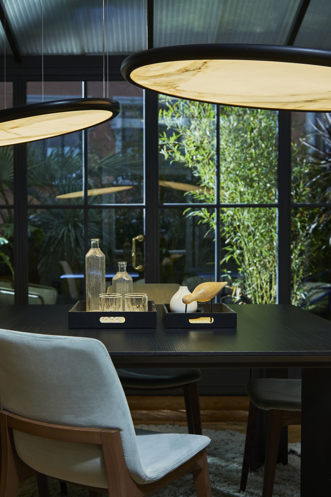 Ткань затемнения светодиодный подвесной светильник Contardi BOGOTÀ ARCH-00040173 - Вид №1