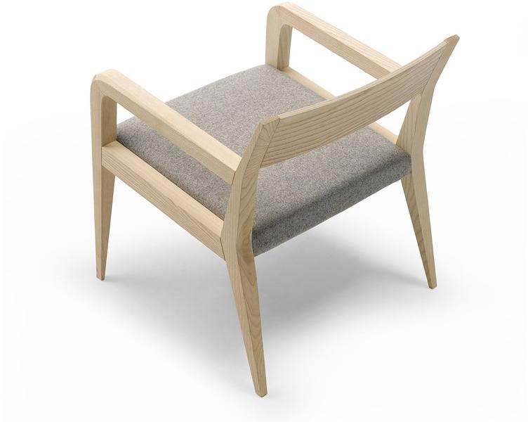 Billiani Кресло из ясеня с подлокотниками Aragosta sun-id-1414258 - Вид №4