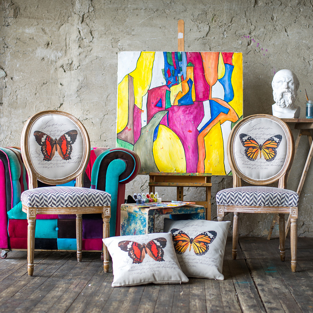 3112333 Стул «Мисс Клеона» (жаккард) Object Desire  - Вид №4