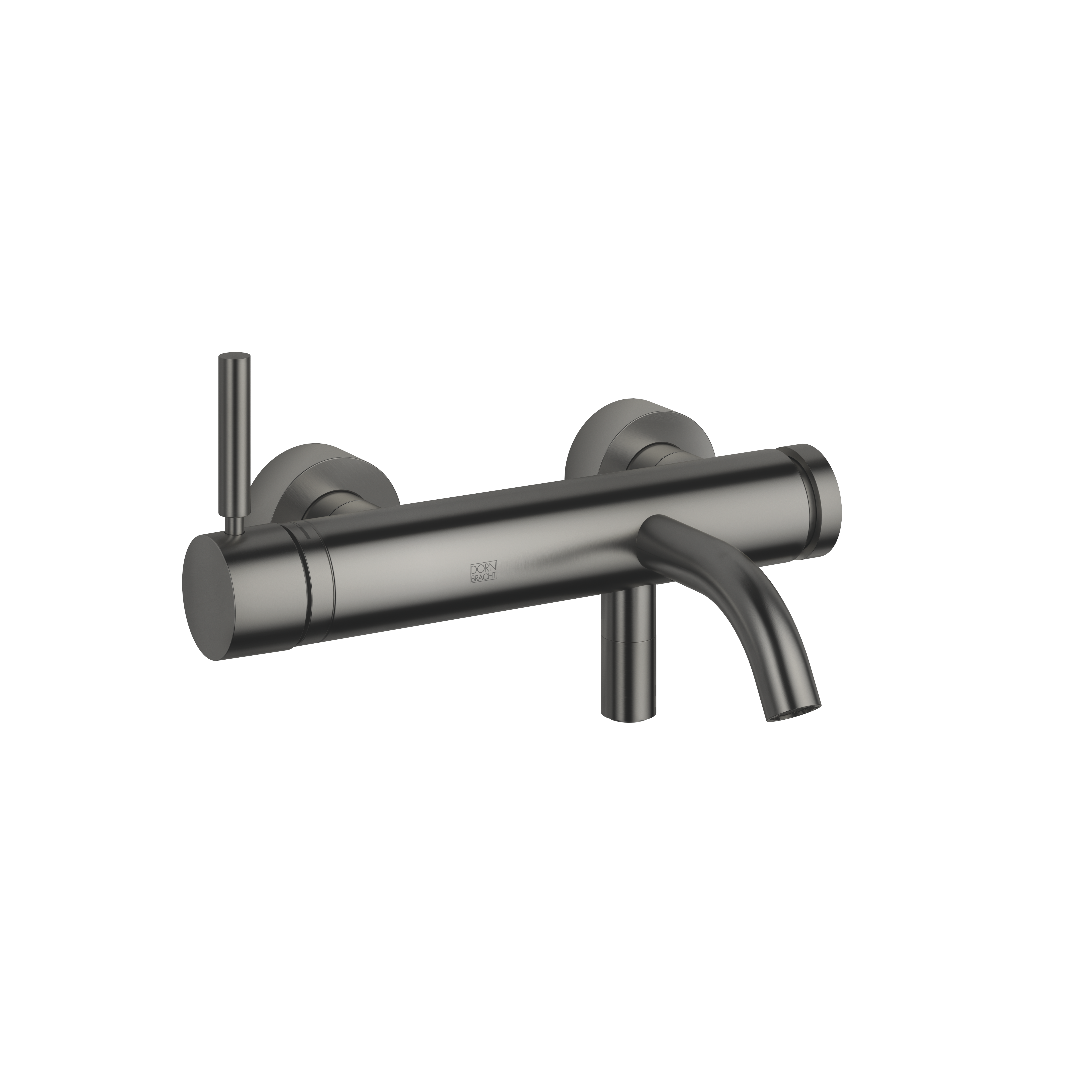 МЕТА Смеситель для ванны, однорычажный, настенный, без душевого набора - матовая темная платина DornBracht 33200660-99