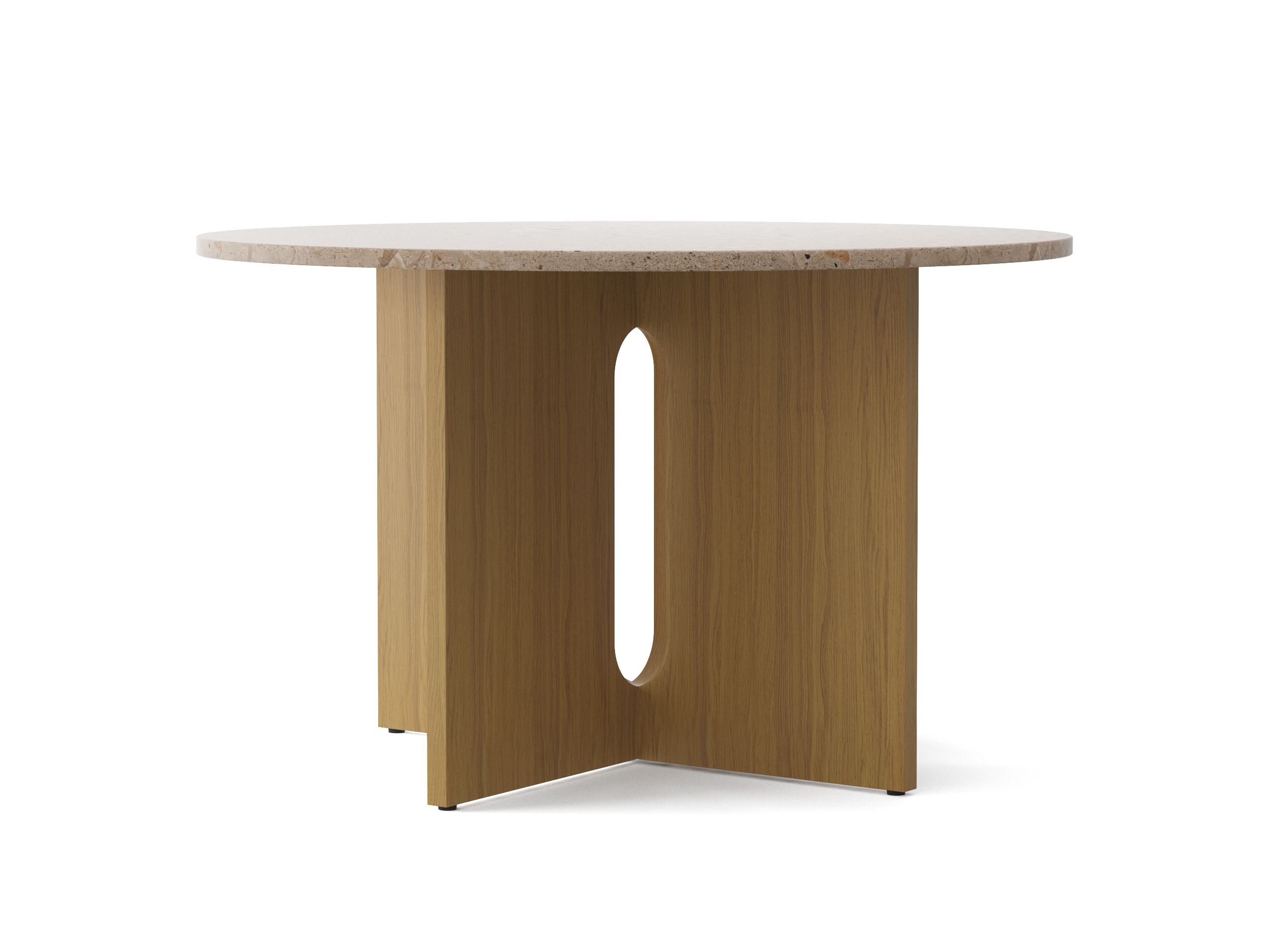Круглый стол из дуба и брекчии Audo Copenhagen Androgyne ARCH-00065938