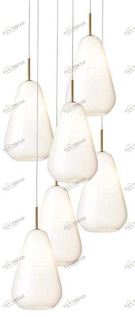 Nuura Подвесной светильник из дутого стекла Anoli sun-id-1450736